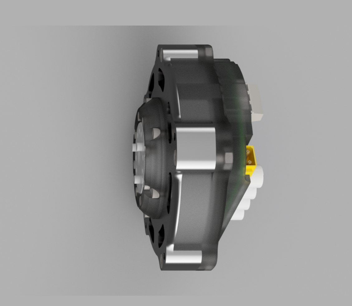 Side profile of the Myo-20 actuator
