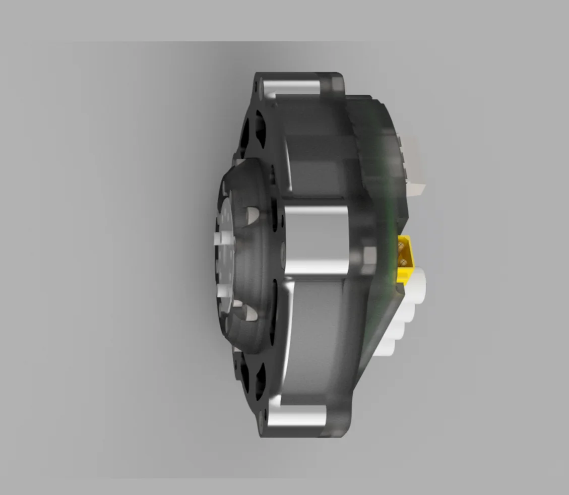 Side profile of the Myo-20 actuator